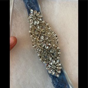 Wedding garter new in box. Very beautiful